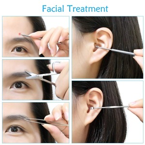 ชุดตัดเล็บมือเล็บเท้าสแตนเลสอย่างดี พร้อมใบมีดคมสำหรับตกแต่งเล็บมือเล็บเท้า - ชุดของขวัญสำหรับผู้หญิง - Product Image 4