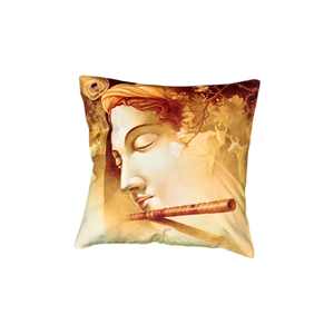 Wholesale Handcrafted Floral Print <b>Cushion</b> <b>Cover</b> with Decorative Sofa Pillow <b>Cover</b> and Hidden Zip for Daily Use and Home Styling - Product Image 1