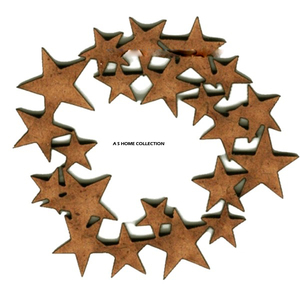 Décorations de Noël en forme d'ange, finition argentée, couronne suspendue en aluminium pour sublimation - Product Image 4