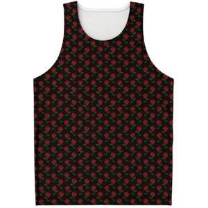 Camiseta sin mangas sublimada personalizada para hombre, ropa de gimnasio de alto rendimiento fabricada en EE. UU., camiseta de fitness con estampado personalizado, chaleco de entrenamiento de secado rápido - Product Image 5
