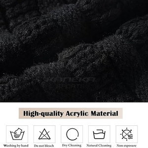 Comfortable Lightweight Jacquard Weave Unisex <b>Beanie</b> <b>Hat</b> 100% Acrylic Common Adjustable High Quality for Walking Travel Outdoor - Product Image 4
