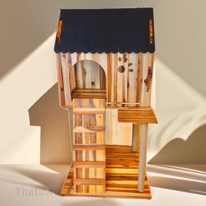 Wooden Pet House With Steel Roof For Medium Dogs Outdoor Use Classic Style Durable Construction Made in VietNam - Product Image 5