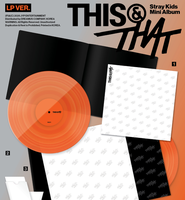 Stray Kids THIS & That Mini Album (Versi LP) CD Musik Pop Bahasa Korea Plastik/Kertas Semua Usia BW-136