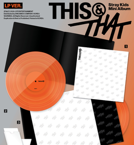Stray Kids THIS & That Mini Álbum (VERSIÓN LP) CD de Música Pop en Coreano, Material Plástico y Papel, para Todas las Edades, BW-136 - Product Image 2