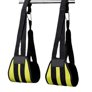 Correas AB para Gimnasio y Fitness, Soportes Resistentes para Levantamiento de Piernas Colgantes, Apoyo para Brazos para Entrenamiento de Fuerza del Core - Product Image 1