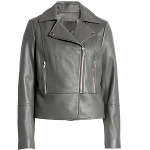 Women's Streetwear Fashion Leather Motorcycle Jacket Breathable Cotton Filled Plus Size Winter High Quality - Product Image 4