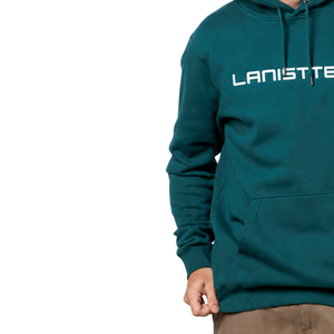 Sweat-shirt à capuche personnalisé pour homme, en molleton avec cordon de serrage, poche kangourou, impression de logos sur le devant, coupe classique, 100% coton - Product Image 5