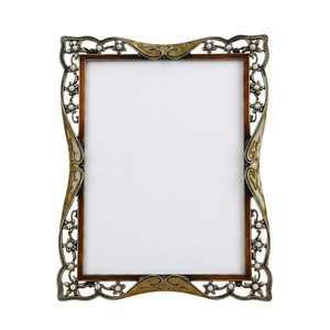Cadre photo en métal fait main, présentoir photo minimaliste pour bureau, décoration moderne pour salon, idée cadeau unique pour un anniversaire - Product Image 5