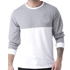 Camisetas de algodón personalizadas para hombre, Camisetas básicas holgadas Unisex de manga corta con cuello redondo de gran tamaño, camiseta atlética sólida - Product Image 4