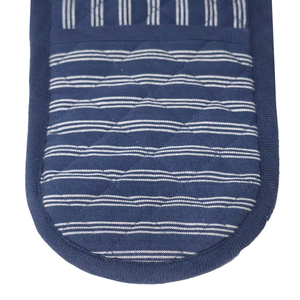 Fabricant de gants de four en coton 100% de très grande taille, à rayures teintes en fil, couleur et taille personnalisables, en Inde - Product Image 6