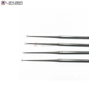 Cureta Buck Ear afilada, instrumento quirúrgico de lazo para otorrinolaringología, procedimientos de otología, limpieza profesional de oídos, instrumentos médicos - Product Image 5