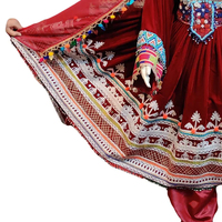 Robe longue en mousseline de soie Kuchi afghane vintage faite à la main, nouveau style, très vendue, pour femme, haute qualité, écologique, personnalisable, OEM