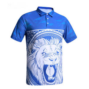 Camisas Polo para Hombre, Nueva Colección 2025, al por Mayor, con Bolsillo Personalizado, Estampado Digital con Patrón, Tela Jersey, Manga Corta, para Golf - Product Image 1