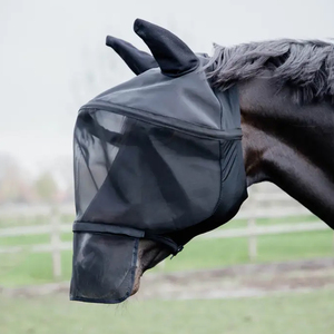 Redes para las Orejas de Caballos de Alta Calidad y Cómodas, Malla Transpirable de Poliéster/Spandex, Tamaño Personalizado, Labino Industries - Product Image 3