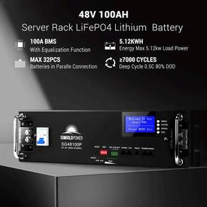 Kit de panneaux solaires 440W, système d'alimentation hors réseau 110V avec onduleur et armoire de batterie pour l'énergie de secours domestique - Product Image 2