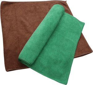 Paño de Limpieza Monocromático de Poliéster Autolimpiable con Borde Reforzado 200-400gsm, Color Personalizado para Paños de Limpieza de Cocina de Alta Absorción - Product Image 4