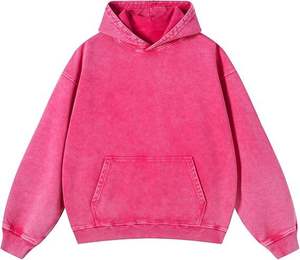 Nueva Sudadera con Capucha de Moda para Invierno, Estilo Vintage, Lavado Ácido, Corte Holgado, Manga Larga, Ligera, Personalizada, de Felpa y Algodón, Unisex - Product Image 4