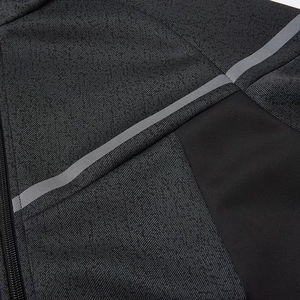 2026 Hot Sale Winter Running Casual Sport Training 100%<b>Polyter</b> Fleece Breathable Black Set Men Two Piece Logo Custom Tracksuit - Product Image 6