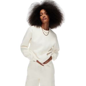 เสื้อฮู้ดผู้หญิงผ้าฝ้ายพิมพ์ลายเฟรนช์เทอร์รี่ทรงโอเวอร์ไซส์สำหรับฤดูใบไม้ผลิและฤดูใบไม้ร่วง - Product Image 3