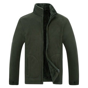 Veste en molleton thermique pour homme et femme, manteau d'extérieur avec Logo personnalisé, automne-hiver - Product Image 2