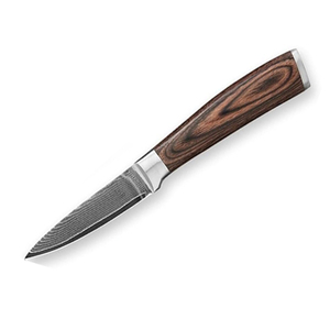 Ensemble de couteaux de chef en acier Damas, couteaux de cuisine avec étui en cuir, outils de cuisine professionnels pour la maison et la restauration - Product Image 6