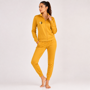 Survêtement pour femme en tissu doux, coupe confortable et design élégant, idéal pour les séances de sport, le jogging, les voyages et les tenues décontractées au quotidien. - Product Image 5