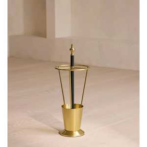 Soporte de paraguas creativo con forma de paraguas blanco, de metal, divertido, para entrada, y también para almacenamiento de bastones largos. - Product Image 3
