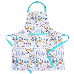 Juego de delantal de cocina para el hogar de algodón puro 100%, logotipo personalizado de último diseño para uso Personal, suministro a granel comercial disponible - Product Image 6