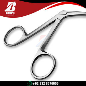 Pinzas de Cocodrilo de Acero Inoxidable Personalizadas de 3-12 cm con Mandíbula Lisa, Instrumento Quirúrgico Manual de Alta Calidad para Otorrinolaringología - Product Image 6