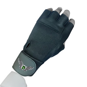 Unisex Weightlifting Bodybuilding Gym Training Fitness Gloves Custom Half-Finger Polyester Breathable UV Protection Gloves - Product Image 3