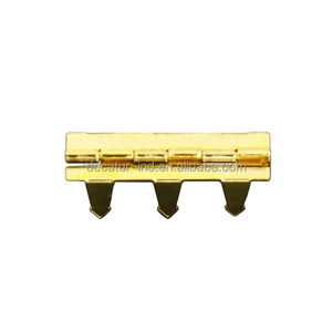 Charnière enfichable ornementale en acier de petite boîte pour boîtes à bijoux - Product Image 1