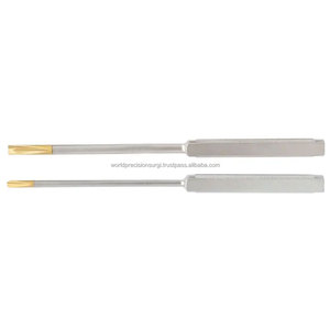 Kit d'instruments manuels pour l'extraction de ciment osseux, pour la chirurgie orthopédique de révision hospitalière, comprenant Gouge, Splitter, Backhook, Footed - Product Image 3