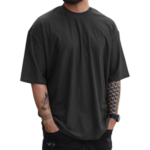 เสื้อยืดผู้ชายผ้าฝ้ายสำหรับฤดูร้อน เนื้อผ้านุ่มพิเศษ ระบายอากาศได้ดี สไตล์ลำลอง รับผลิตเสื้อผ้าแบบ OEM ODM จากโรงงาน - Product Image 4