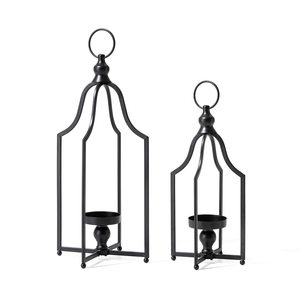 Modern Metal Candle <b>Lantern</b> Hanging Iron <b>Lantern</b> Holder for Home Wedding Decor - Product Image 1