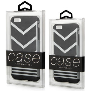 Caja de Embalaje Transparente Plegable de PVC para Teléfono Móvil, con Etiqueta Personalizada - Product Image 1