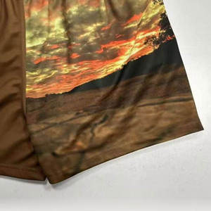 Shorts de football/rugby aborigènes par sublimation, haute qualité, respirants, unisexes, avec poches, style australien - Product Image 6