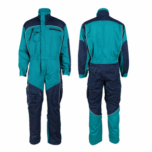 Overol de Trabajo de Poliéster para Hombre al por Mayor - Cortavientos, Impermeable, con Ribete Reflectante, Manga Larga, Cintura Elástica y Bolsillos Utilitarios - Product Image 1