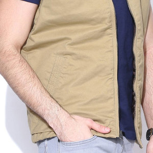 Chaleco Cortavientos Hecho con el Mejor Material a Bajo Precio, Servicio OEM, MOQ Bajo, Transpirable, para Hombre - Product Image 5