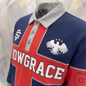 Maillot de football Snowgrace à manches longues, impression sublimée, col rabattu, manches longues, unisexe, adulte, coupe classique, toutes saisons - Product Image 5