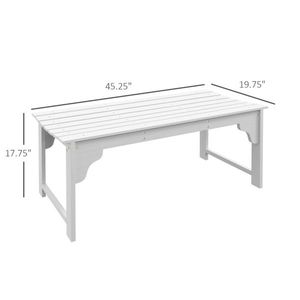 Banc de jardin extérieur élégant, mobilier de patio pour une assise confortable - Product Image 3
