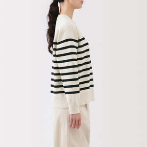 Pull décontracté unisexe à manches longues et col rond pour femme, léger, respirant, 100 % coton, qualité supérieure, prix de gros - Product Image 4