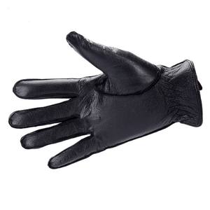 Guantes de Cuero Sencillos para Hombre, Estilo Retro para Negocios, Ciclismo y Actividades al Aire Libre, con Pantalla Táctil, Transpirables, Suministro Internacional - Product Image 2