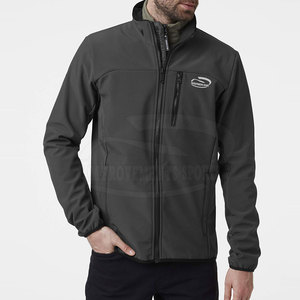 Veste softshell grande taille pour hommes pour l'extérieur et l'hiver Col montant - Product Image 3