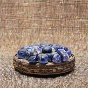 Piedras de Sodalita Natural Pulimentadas Listas para Enviar, Cristal Azul para Sanación, Venta al por Mayor, Reiki, Meditación, Navidad - Product Image 2