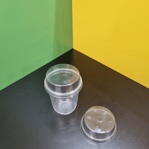 Gobelet en plastique PP thermoformé en forme de U, scellable, 95 mm, 12 oz, nouveau style 2026, écologique, avec logo personnalisé en usine, pour Bubble Tea et jus de fruits - Product Image 3