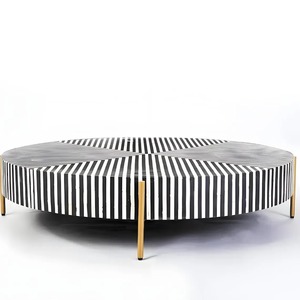 Handmade Modern Style <b>Rotatable</b> <b>Coffee</b> <b>Table</b> Elegant Bone Inlay Unique Home decor Furniture Hotel Living Room Furniture Deco - Product Image 1