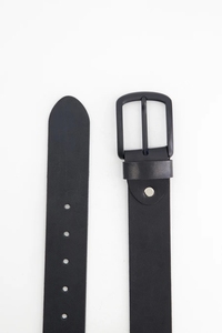 Ceintures pour hommes de luxe personnalisées OEM, cuir véritable de haute qualité avec boucle en alliage de qualité, logo personnalisé pour un style formel, vente en gros - Product Image 2