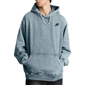 Sudaderas Lisas con Efecto Ácido, Diseño Nuevo de Primera Calidad, Material 100% Algodón, Sudaderas Básicas con Efecto Ácido - Product Image 1