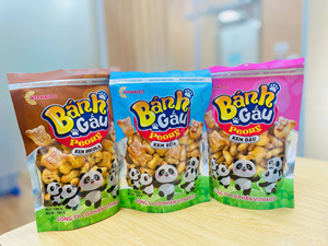 Galleta Crunchy Bear con Centro de Crema Láctea Galleta Dulce de Doble Textura, Venta al por Mayor, Fabricante Vietnamita, Caja Personalizada OEM - Product Image 5