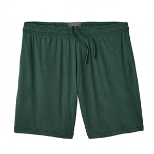 Shorts cargo pour homme 100% coton, tissu peigné respirant, couleur unie, multi-poches, séchage rapide, décontractés, utilitaires, pour l'extérieur - Product Image 4